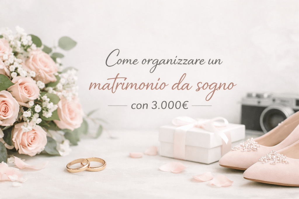 Budget reale: come organizzare un matrimonio da sogno con&nbsp;3.000€