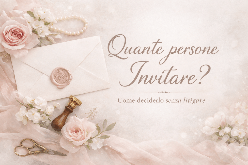 Quante persone invitare? Come deciderlo senza&nbsp;litigare